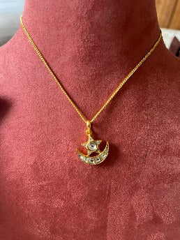 Emerald Lotus Necklace