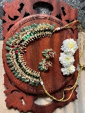 Royal Green Kundan Necklace