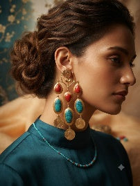 Emerald Heritage Jhumka