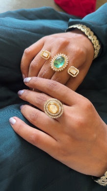 Emerald Heritage Ring